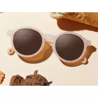   Olivio & Co polarizált gyerek napszemüveg 3-5 év - Oval Vanilla Brownie