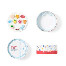 Olivio & Co szilikon szemüvegpánt szett charmokkal - Blue