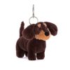 Jellycat plüss - Otto tacskó kulcstartó
