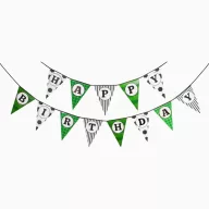 Papír girland - Happy birthday focis