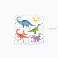 Dínós szalvéta 33 x 33 cm - 20 db