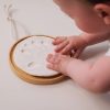 Petit Artichaut kéz- és lábnyomat készítő fakeretes medál akasztóval