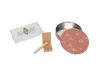 Petit Artichaut kéz- és lábnyomat készítő Baby Box kerek - Rainbow Terracotta