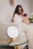 Petit Artichaut kéz- és lábnyomat készítő Baby Box kerek - Rainbow Terracotta