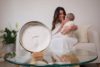 Petit Artichaut kéz- és lábnyomat készítő Baby Box kerek - Little Prairie