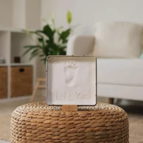   Petit Artichaut kéz- és lábnyomat készítő Baby Box négyzet - Pretty Hearts