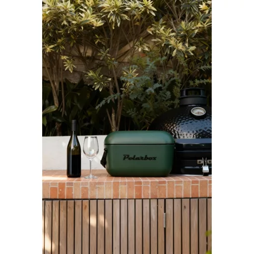 Polarbox hűtőtáska - Green Forest - Black 12L