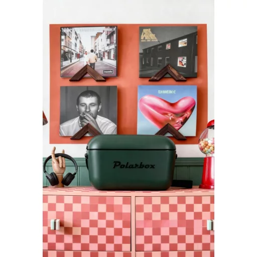 Polarbox hűtőtáska - Green Forest - Black 12L