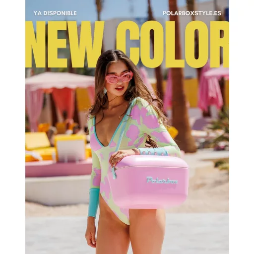 Polarbox hűtőtáska - Bubblegum Pink - Mint Pop 12L