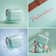 Polarbox hűtőtáska - Mint - Baby Rose Pop 12L