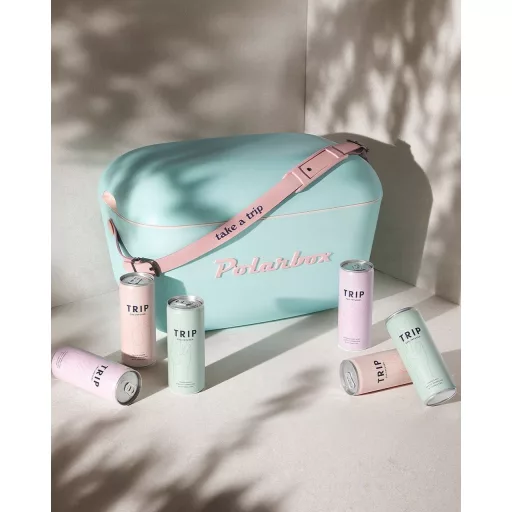 Polarbox hűtőtáska - Mint - Baby Rose Pop 12L