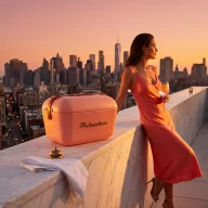 Polarbox hűtőtáska - Coral - Gold 20L
