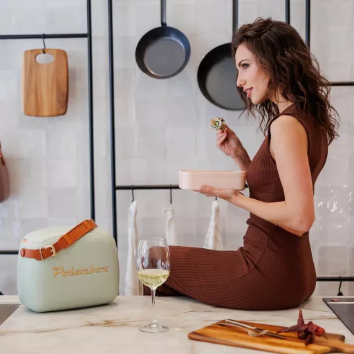 Polarbox hűtőtáska - Matcha - Gold 6L
