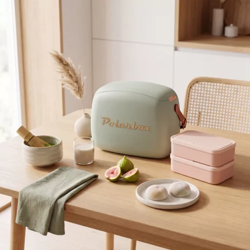 Polarbox hűtőtáska - Matcha - Gold 6L