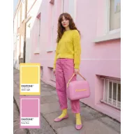 Polarbox hűtőtáska - Bubblegum Pink - Yellow Pop 6L