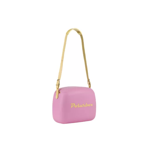 Polarbox hűtőtáska - Bubblegum Pink - Yellow Pop 6L