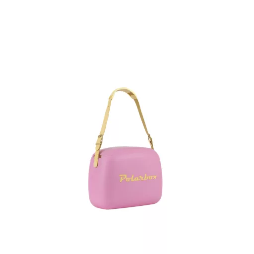 Polarbox hűtőtáska - Bubblegum Pink - Yellow Pop 6L