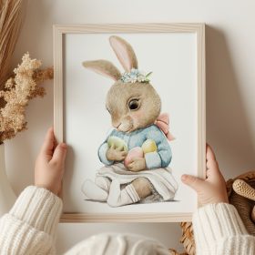 A4 poszter - Húsvéti babanyuszi