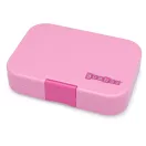 Yumbox Panino Power Pink Rainbow 4 rekeszes uzsonnás doboz nyitva