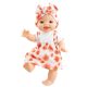 Paola Reina Gordi játék baba pipacsos ruhában - Leire 34 cm
