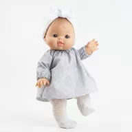   Paola Reina Gordi játék baba százszorszépes ruhában - Raky 34 cm
