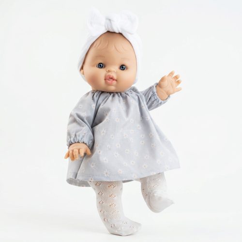 Paola Reina Gordi játék baba százszorszépes ruhában - Raky 34 cm