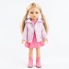 Paola Reina játék baba ruhában - Rosa rózsaszín ruhában 32 cm