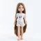 Paola Reina játék baba pizsamában - Carol 32 cm
