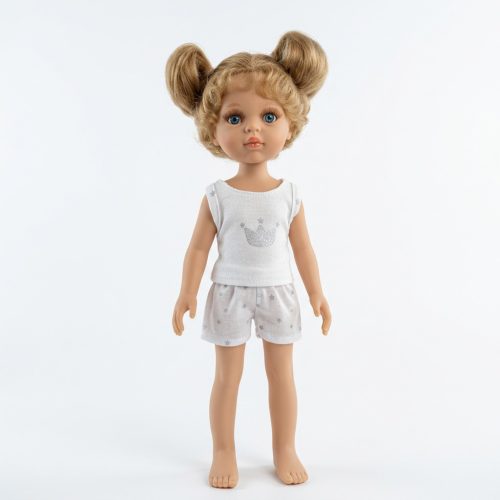 Paola Reina játék baba pizsamában - Xenia 32 cm