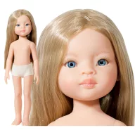 Paola Reina Manica 32 cm-es szőke hajú játékbaba fehér bugyiban