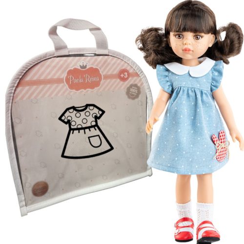 Paola Reina babaruha 32 cm-es babákhoz - Tavaszi pöttyök