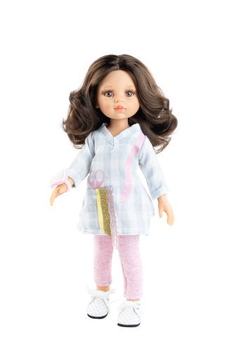 Paola Reina 32 cm-es játékbaba ruha - Fodrász