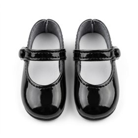   Paola Reina kiegészítő Amigas 32 cm-es babákhoz - Fekete lakk topánka