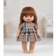 Játék babaruha 34 cm-es babákhoz - Kockák