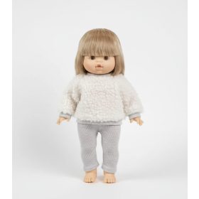 Játék babaruha 34 cm-es babákhoz - Hópihe szett