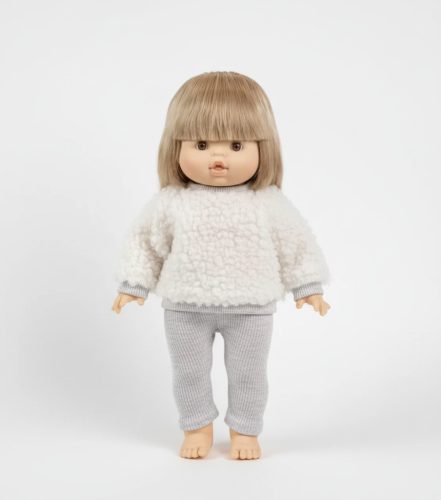 Játék babaruha 34 cm-es babákhoz - Hópihe szett