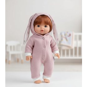 Játék babaruha 34 cm-es babákhoz - Nyuszifül