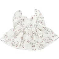 Játék babaruha 34 cm-es babákhoz - Rózsabimbó
