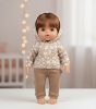 Játék babaruha 34 cm-es babákhoz - Őszi rét