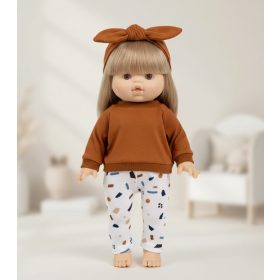 Játék babaruha 34 cm-es babákhoz - Őszi kaland