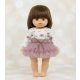 Játék babaruha 34 cm-es babákhoz - Mályva varázs