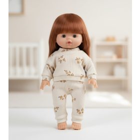 Játék babaruha 34 cm-es babákhoz - Mezei virág