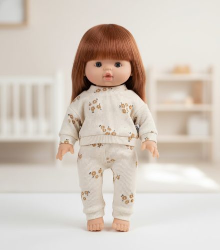 Játék babaruha 34 cm-es babákhoz - Mezei virág