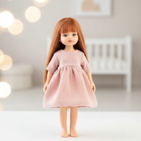 Játék babaruha 32 cm-es babákhoz - Barackvirág