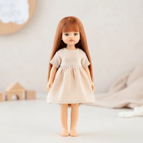 Játék babaruha 32 cm-es babákhoz - Vaníliakrém