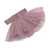 Játék babaruha 32 cm-es babákhoz - Szilvavirág