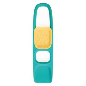 Quut Scoppi homokozó lapát szitával - Türkiz-sárga