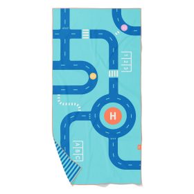 Quut autópálya mintás törölköző