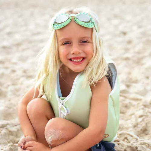 Sunnylife Gyerek Úszószemüveg - Shred Turtle Aqua közeli kép