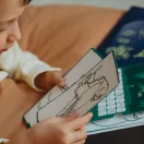 Kidywolf Kidydraw Mini rajzkártya Állatok és kalózok 60 darabos készlet doboza